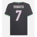 Maillot de foot AC Milan Alvaro Morata #7 Troisième vêtements 2024-25 Manches Courtes